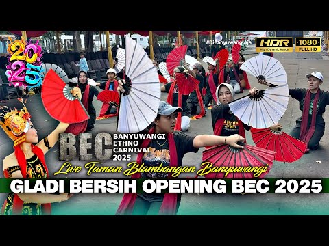 Gladi Bersih Opening BEC 2025 - Banyuwangi Etno Carnival