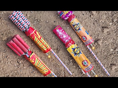 TOP 4 Rocket BOMB 💥 || Diwali Rocket Testing 🔥 || Rocket 🚀 + Diwali Bombs