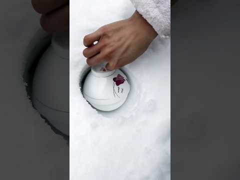 How to make a Perfect snowball?? 😮😮🔥 #shorts #ytshorts
