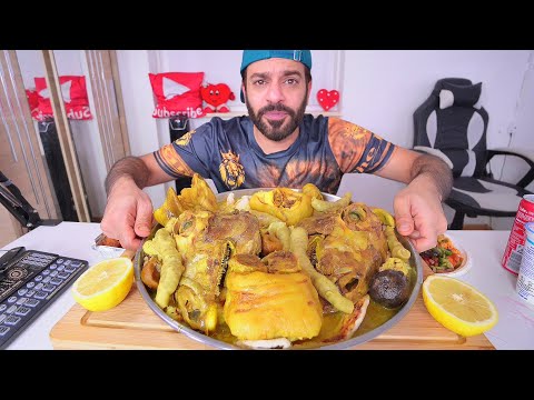 باجة عراقية متكاملة من مطعم العزائم Iraqi Bacha Mukbang eating Show