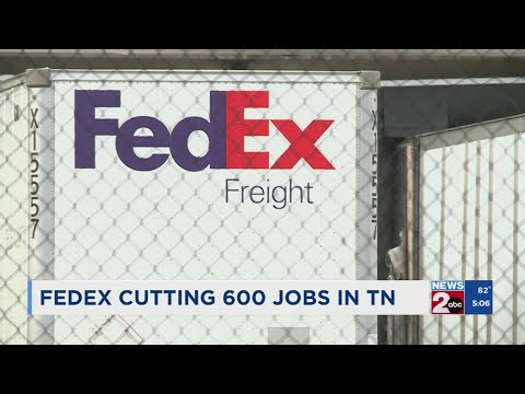 YouTube video thumbnail: FedEx Cutting 600 Jobs in Tennessee