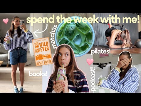 vlog: spend a week with me! pilates, books, friendships, podcast, food