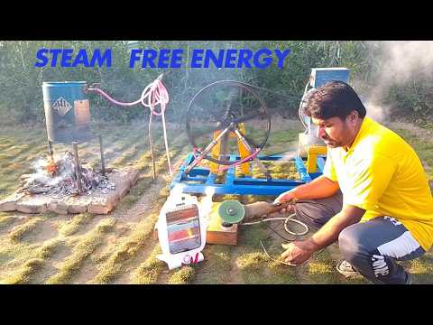 Steam Engine Free Electricity Generator Make Steam Engine From Suzuki shocks Free EnergyElectricity