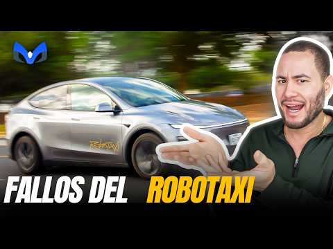 TESLA ROBOT TAXIS FALLOS