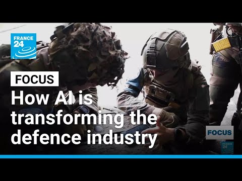 YouTube video thumbnail: A Game Changer for France's Military: How AI is Transforming the Defence Industry