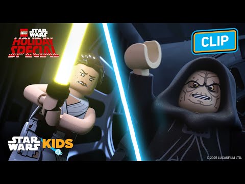 Light Side 🌕 VERSUS Dark Side 🌑 | LEGO Star Wars Holiday Special