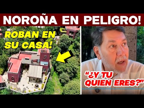 NOROÑA EN PELIGRO! ROBAN SU CASA. CÁMARAS CAPTARON TODO. HARFUCH LLEGA DE URGENCIA
