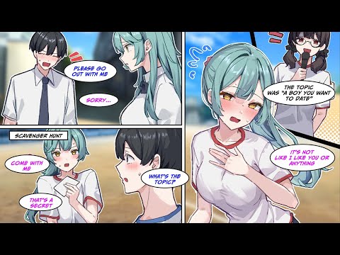 [Manga Dub] The beautiful girl asked for me during the field day...