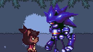 Kanako has a fun time with Mecha Sonic..... (Sonic/Undertale Yellow Animation)