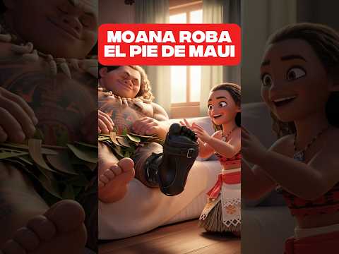 Moana le regaló un Pie a Maui!!