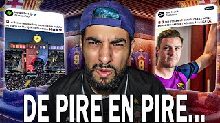 LES PROBLÈMES CONTINUENT  POUR LE BARÇA...