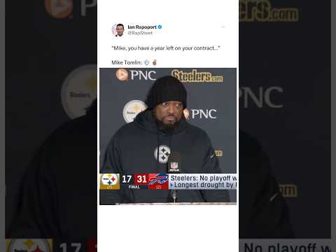 Mike Tomlin was NOT having it with reporter😳