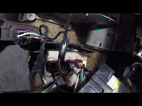 How to Pull Out a Chrysler Dodge ECU вытянуть Блок управления ECU Chrysler Dodge