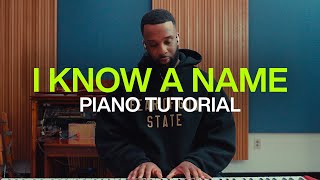 I Know A Name | Official Piano Tutorial | @elevationworship @brandonlakeofficial