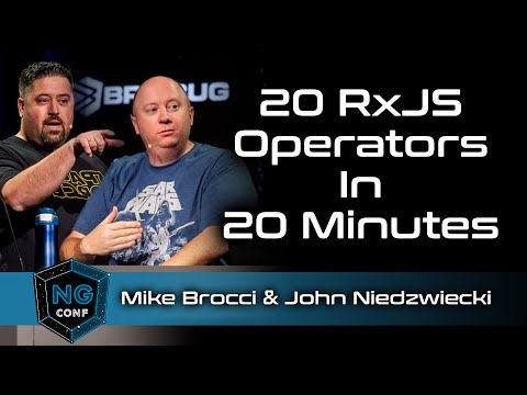 20 RXJS Operators in 20 minutes