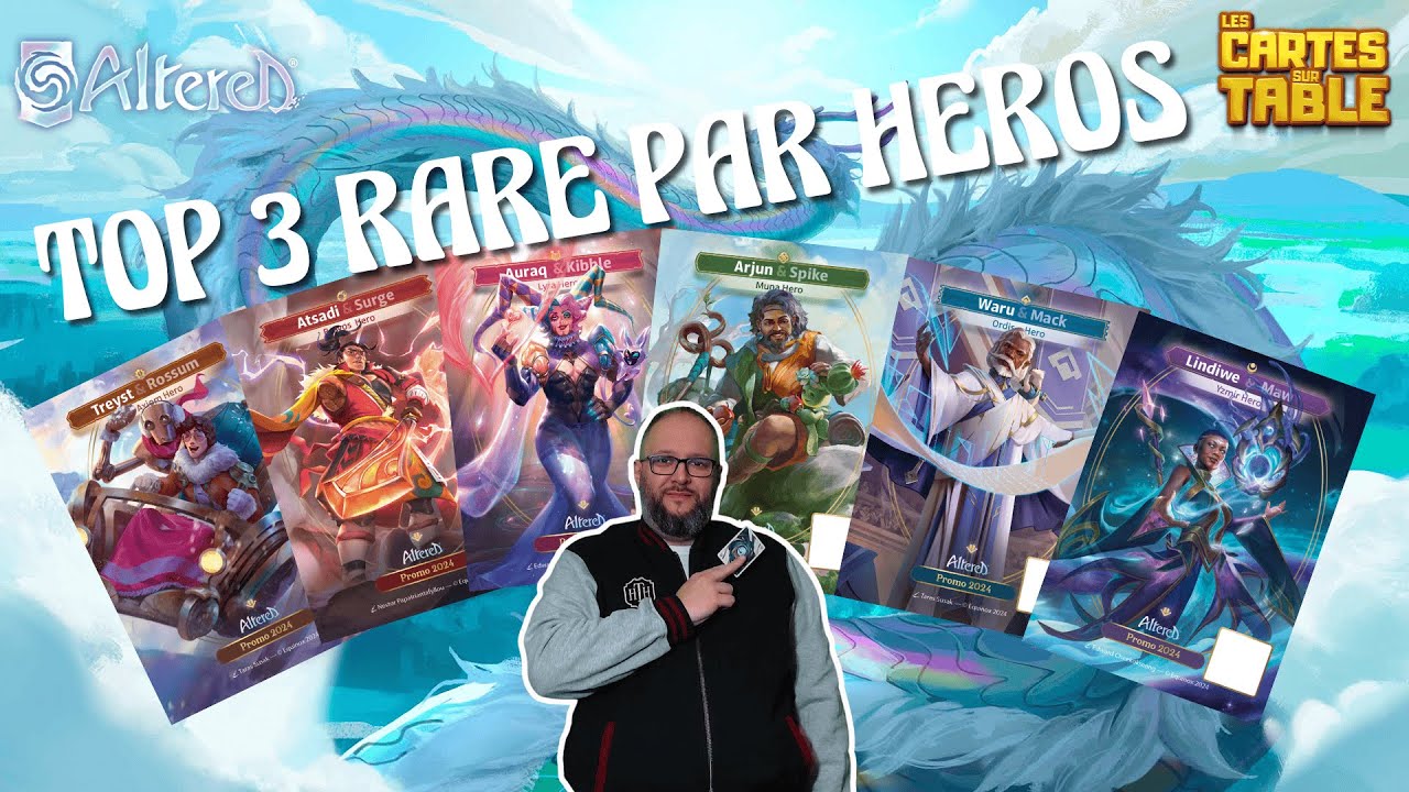 ALTERED - Les meilleurs rare pour les 18 heros Partie 1