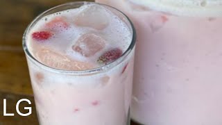 Agua Fresca Fresa Guayaba