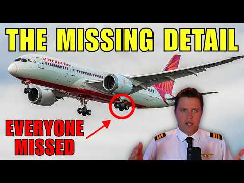 Pilot Explains: A New Detail in the Air India 787 Crash Everyone Missed