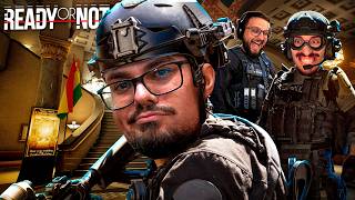ESSE JOGO SIMULA A SWAT MAS COM STREAMER VIRA O CAOS - READY OR NOT