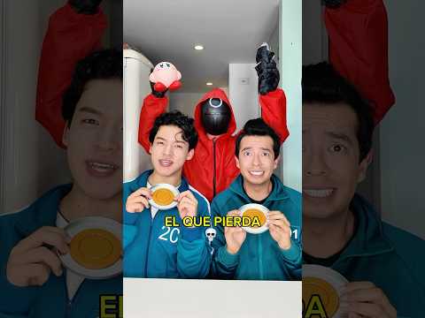 Juego de la Galleta con mi Amigo Coreano del Juego del Calamar 🦑
