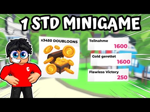 WIR SPIELEN 1 STUNDE DAS NEUE MINIGAME in ADOPT ME!