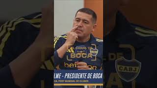 ¡RIQUELME HABLÓ SOBRE EL RESULTADO ANTE AUCKLAND EN EL CANAL DE BOCA! #Shorts
