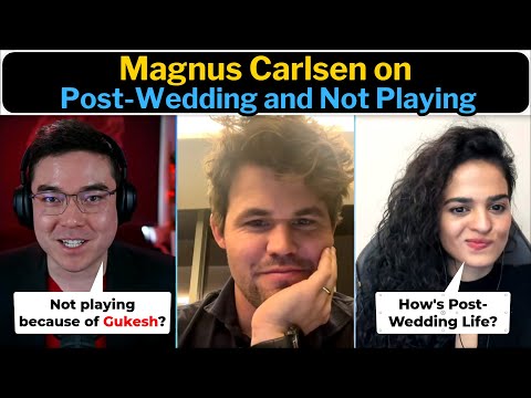 Magnus on Post-Wedding & not Playing