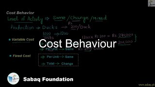 Cost Behaviour