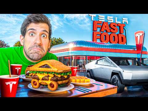 IL PRIMO FAST FOOD DI TESLA AL MONDO!