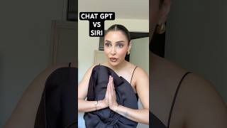 Quand je parles à Chat Gpt VS quand tu parles à Siri 😩