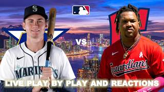 Seattle Mariners vs Cleveland Guardians Live Play-By-Play & Reactions