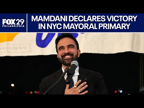 NYC Election: Mamdani declares victory over Cuomo in mayoral primary