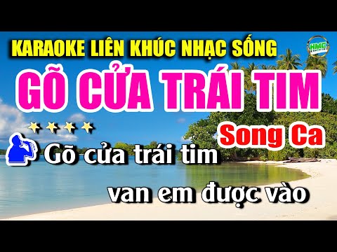 Karaoke Liên Khúc Trữ Tình Song Ca Dễ Hát | Tuyển Chọn Nhạc Xưa Bolero – GÕ CỬA TRÁI TIM