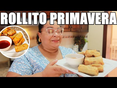 ROLLOS PRIMAVERA / COMO PREPARAR LA MASA DE ROLLOS PRIMAVERA