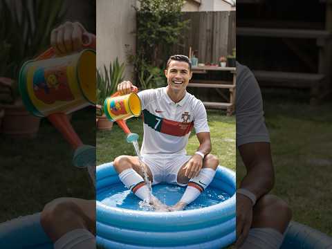 😢💦 Ronaldo Was Mocked By Messi For Not Having A Swimming Pool