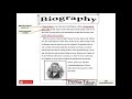 Writing Biographies: Key Concepts