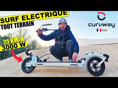 LE SURF ELECTRIQUE TOUT TERRAIN !  Curvway