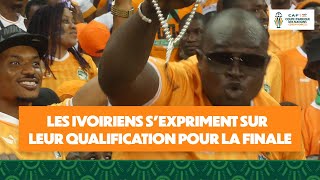 LES IVOIRIENS S'EXPRIMENT SUR LEUR QUALIFICATION POUR LA FINALE