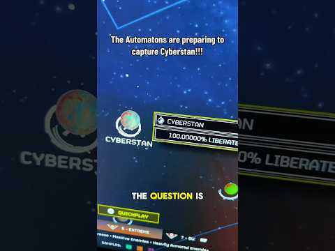The Automatons are Preparing to Capture Cyberstan!!! #helldivers2 #helldivers #helldivers2gameplay