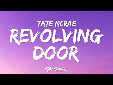 Tate McRae - Revolving door (Lyrics) "i keep coming back like a revolving door"