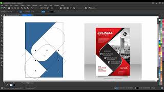 How to Create Corporate Flyer Design Template Using Coreldraw