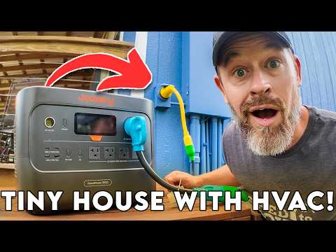 this Jackery Solar Generator HomePower 3000 Powered our ENTIRE TINY HOUSE