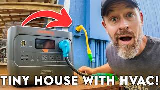 this Jackery Solar Generator HomePower 3000 Powered our ENTIRE TINY HOUSE