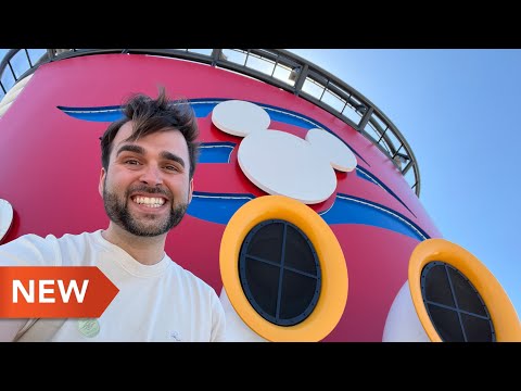Disney Cruise Line Vlog | Part 1 | Disney Dream Travel Day and Embarkation | 2025 | Adam Hattan
