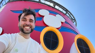 Disney Cruise Line Vlog | Part 1 | Disney Dream Travel Day and Embarkation | 2025 | Adam Hattan