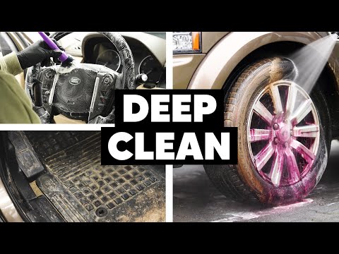 Dirty Interior & Exterior DEEP CLEAN - Land Rover Discovery