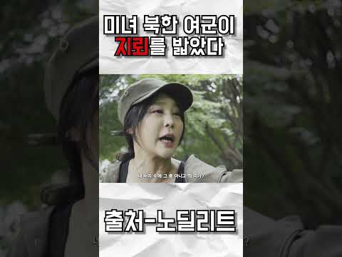 남한군 매력에 빠진 북한여군 #shorts