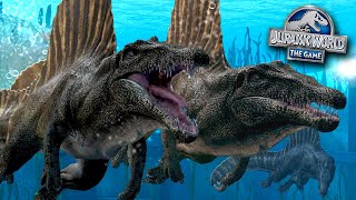 Jurassic Rebirth Spinosaurus UNLOCKED!!! | Jurassic World - The Game | Ep584 HD