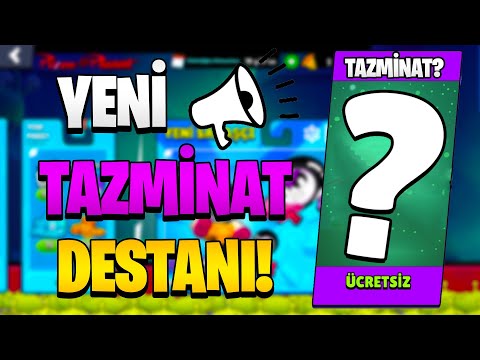 FLAŞ HABER 🎉 YENİ ÜCRETSİZ TAZMİNAT PAYLAŞIMI GELDİ! - Brawl Stars