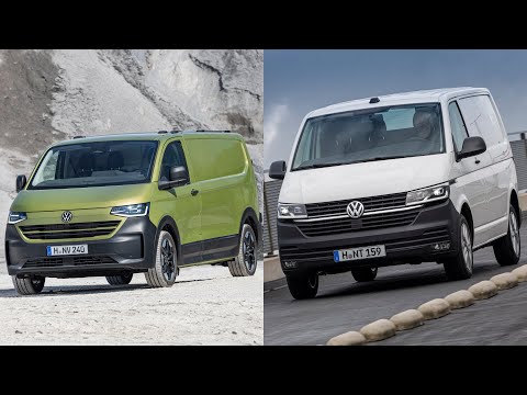 2025 Volkswagen Transporter New vs Old VW T6.1